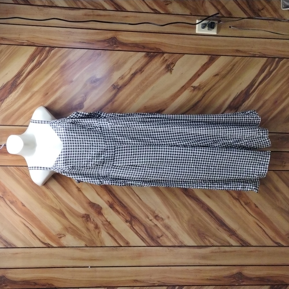 Torrid Jumpsuit Size 2X Black And White Gingham Stretch